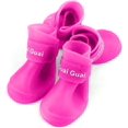 thumbnail image 2 of LLC S, Roser Silicone Dog Boots - Set of 4 Waterproof Non-Slip Rain Shoes for Small Pets, 2 of 5