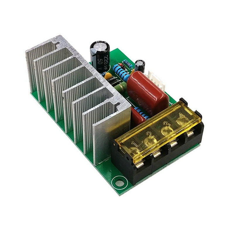 4000W AC SCR Voltage Regulator Dimmer Electric Motor Speed Temperature  Controller for Water Heater Motors with Switch