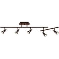 thumbnail image 3 of Access Lighting 5 Light Adjustable LED Track in Bronze Color, 3 of 3