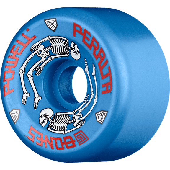 Powell Peralta G-Bones II Skateboard Wheels 64mm 97a Blue
