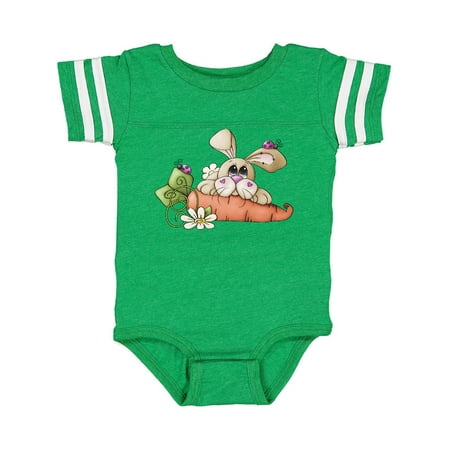

Inktastic Ladybugs and Bunny Rabbit with Carrot Gift Baby Boy Bodysuit