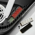thumbnail image 3 of SSD M.2 Dissipateur Thermique NVMe Dissipateur Thermique M2 2280 SSD Disque Dur Dissipateur Thermique en Aluminium avec Coussinet Thermique en Silicone pour PC / PS5 PCIE 2280 SSD Rouge A, 3 of 6