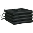 thumbnail image 1 of Outsunny 4 Piece Replacement Garden Seat Cushion Pad with Ties, 1 of 10
