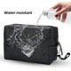 thumbnail image 3 of Bolsa de maquillaje pequeña para monedero Bolsa de cosméticos impermeable Bolsa de viaje con cremallera de gran capacidad con correa desmontable Organizador de cosméticos para mujeres niñas Ofspeizc WMZY-266-1, 3 of 6