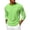 Green, variant on Shirt for Men, Men's Casual Shirts Striped Crewneck Long-Sleeve T-Shirt Basic Pullover Stripe tee Shirt Hot Pink M