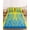Blue Yellow, variant on Full Size Fitted Sheet Set - Yellow Blue Pineapple 3 Piece Bedding Sets 16" Deep Pocket Fitted Sheet with 2 Pillowcases Summer Beach Coastal Modern Art Brushed Microfiber Hotel Luxury Bed Sheets