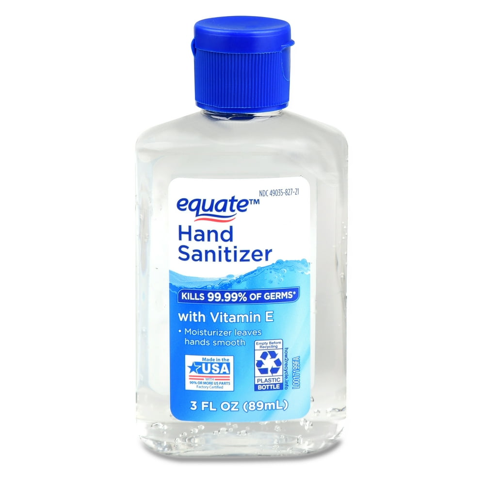 Equate Hand Sanitizer, 3 Oz