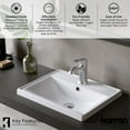 thumbnail image 2 of Karran Usa Kbf520 Randburg 1.2 GPM Single Hole Bathroom Faucet - Chrome, 2 of 7