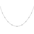 thumbnail image 5 of Auriga Fine Jewelry 14K White Gold Lab Grown Diamond Multi Station Necklace for Women (0.5ct, Color- G-H, Clarity- VS1), 5 of 5