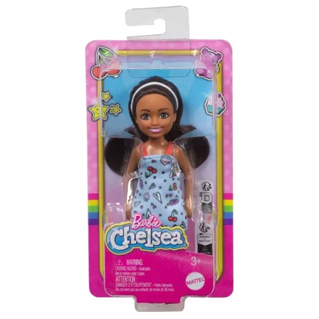 Mattel Barbie Club Chelsea Blue Dress Doll New