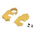 thumbnail image 1 of Xingzhi RCGOFFLOW 1/14 Aluminum Alloy Waterproof Gear Box Shell Cover Rc Gear Box Shell Cover For Wltoys 144001 RC Car Part Golden, 1 of 6