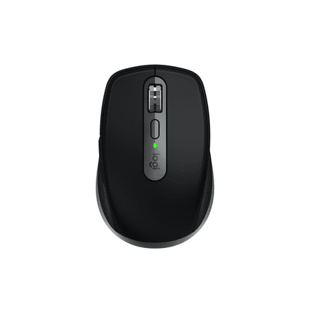 Logitech - MX Anywhere 3S for Mac Wireless Bluetooth Fast Scrolling Mouse with Programmable Buttons - Space Gray