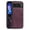 Darkpurple, variant on Dteck Magnetic Back Case for Google Pixel 10/10 Pro,Shockproof Leather Case Compatible with Mag Safe Slim Cover for Google Pixel 10/10 Pro,Brown