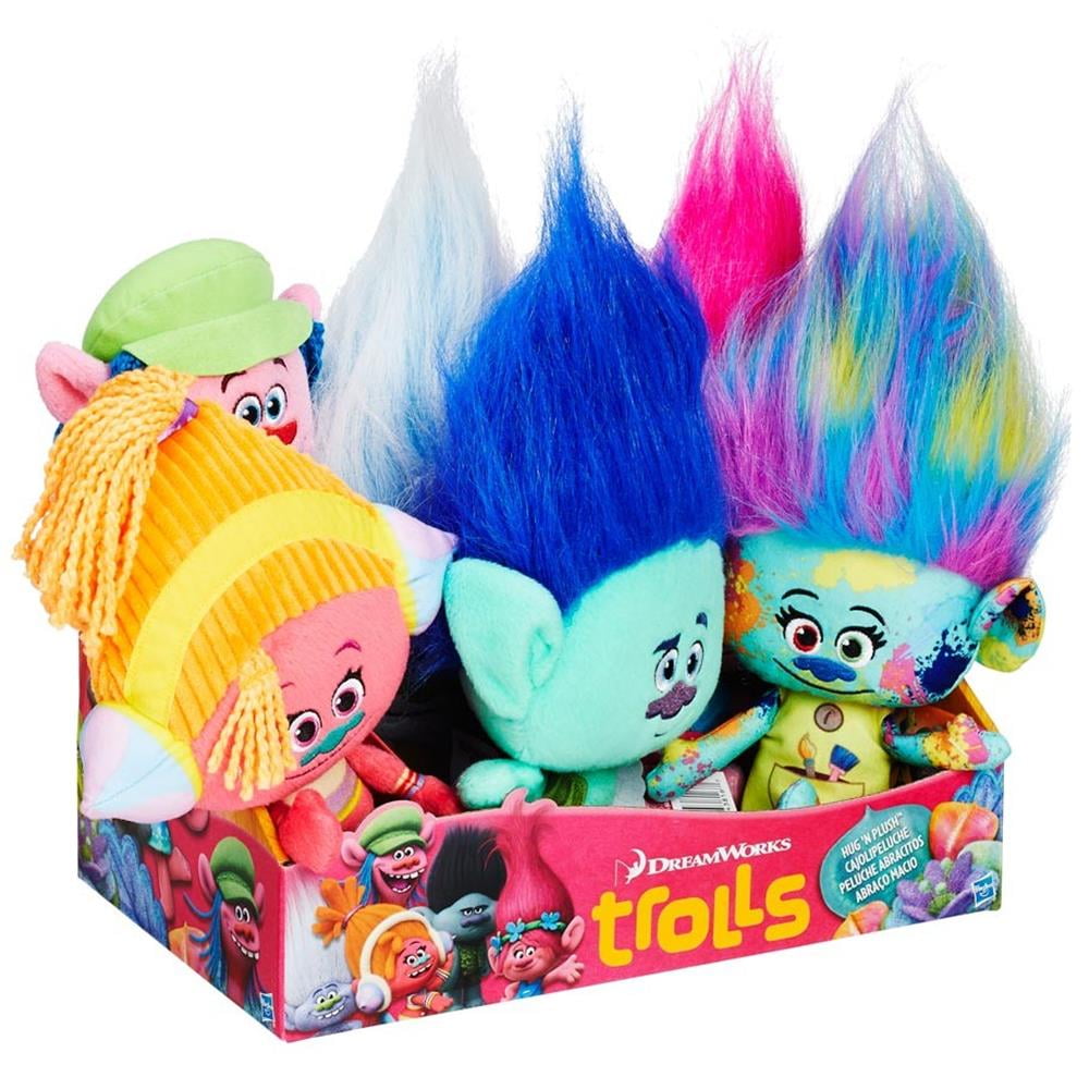 Trolls Hug N Plush Wave 1 - Walmart.com - Walmart.com