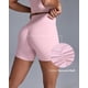 thumbnail image 5 of Shorts INGIA tiro alto 13 cm V-Back Scrunch rosa M, 5 of 6