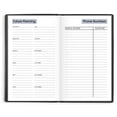 thumbnail image 4 of AT-A-GLANCE DayMinder 2025 Weekly Planner Black Pocket 3 12 x 6 - Weekly, 4 of 5
