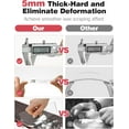 thumbnail image 4 of Ski Wax Scraper, 2Pack Snowboard Wax Plastic Scraper Ski Snowboard Wax Scrape 5mm, 4 of 5