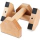 thumbnail image 1 of Soporte para flexiones de brazos Fitness de pino haya Soporte ruso Barras paralelas individuales de madera Soporte invertido Soporte ruso, 1 of 2
