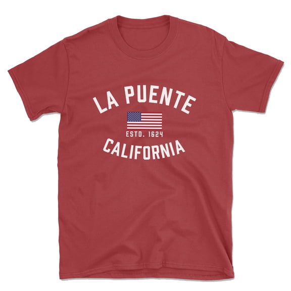 La Puente California Patriot Men's Cotton T-Shirt