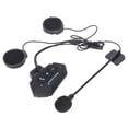 thumbnail image 4 of Casco Bluetooth Intercomunicador Auriculares Montar Casco Bluetooth 5.0 Música Intercomunicador Auriculares, 4 of 5