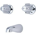 thumbnail image 1 of Central Brass 0908-Z Two Handle Tub Set - Polished Chrome, 1 of 1