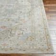 thumbnail image 3 of Livabliss Avant Garde Vintage Fringe Area Rug, 6'7" x 6'7", Medium Grey/Olive, 3 of 6