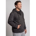 thumbnail image 3 of Kingsize Men's Big & Tall Fleece Zip-front Hoodie Jacket, 3 of 6