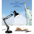 thumbnail image 1 of Lámpara de mesa con protección ocular LED Lámpara de mesa con protección ocular plegable de hierro americano Lámpara de mesa con clip de lectura para aprendizaje Lámpara de mesa con protección ocular, 1 of 5