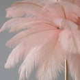 thumbnail image 5 of Homary Loftus Art Deco Pink Feather Gold Table Lamp Unique Lighting, 5 of 9