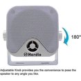 thumbnail image 4 of Herdio 4" Heavy Duty Waterproof Boat Marine Car Outdoor Speakers Surface Mounted Speakers 1 Pair, 4 of 6