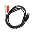 thumbnail image 3 of Sound Adapter Cable, 4.9ft Double Shielded DIN 7PIN Male To 2RCA Female Cable PVC Tight Connection  For Speaker, 3 of 8