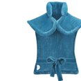 thumbnail image 1 of Vogacara Almohadillas térmicas eléctricas, chal térmico ajustable para espalda y hombros, manta lavable para oficina, Hotel, otoño e invierno, Protección de la piel cian JP enchufe Vogacara CE014707-07, 1 of 6