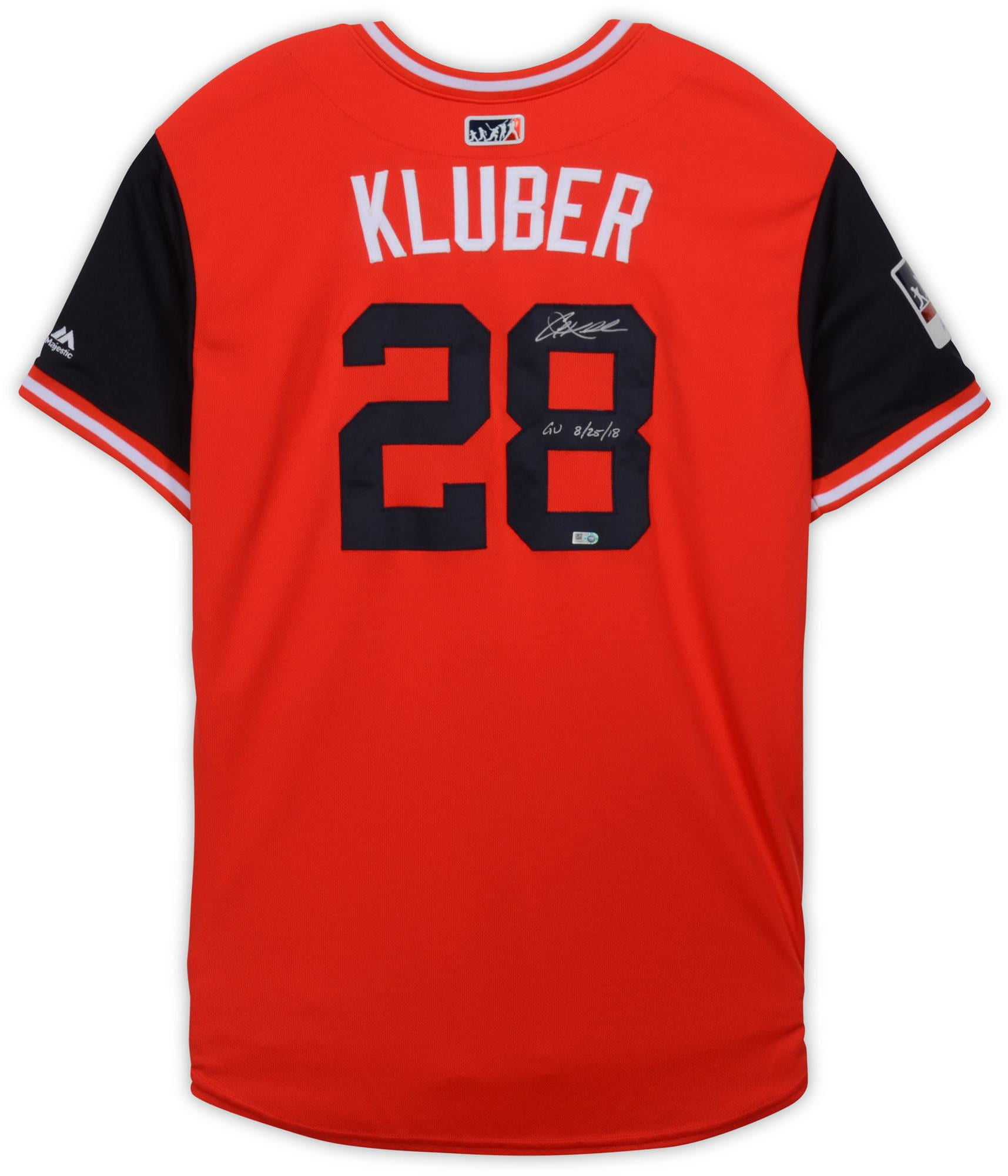 indians kluber jersey