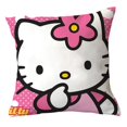 thumbnail image 1 of Funda de almohada de HelloKittys para niña, bonita funda de almohada de corazón Rosa Kawaii Y2K, Diseño Fotográfico personalizado y creativo, regalo DIY, 45x45cm, 1 of 4