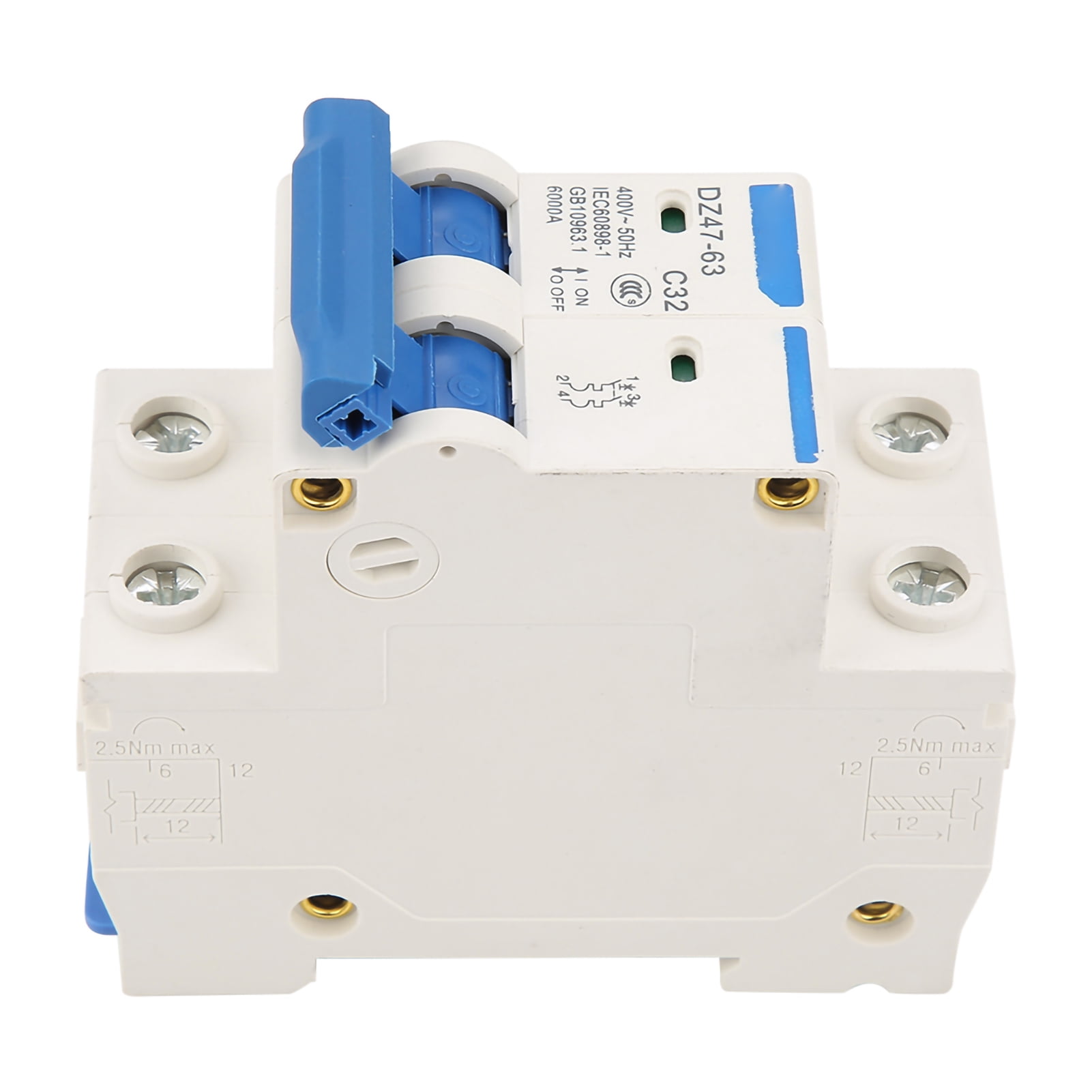Earth Leakage Protection Current Circuit Breaker, Rccb Breaker, Overload Protection Residual