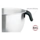 thumbnail image 3 of Bowl de Cocina Hudson Acero Inoxidable 9.5 Pulgadas con Base de Silicona Antideslizante, Recipiente para Mezclar y Preparar, Durable y Fácil de Limpiar, Libre de PFOA, PTFE y Cadmium, 3 of 6