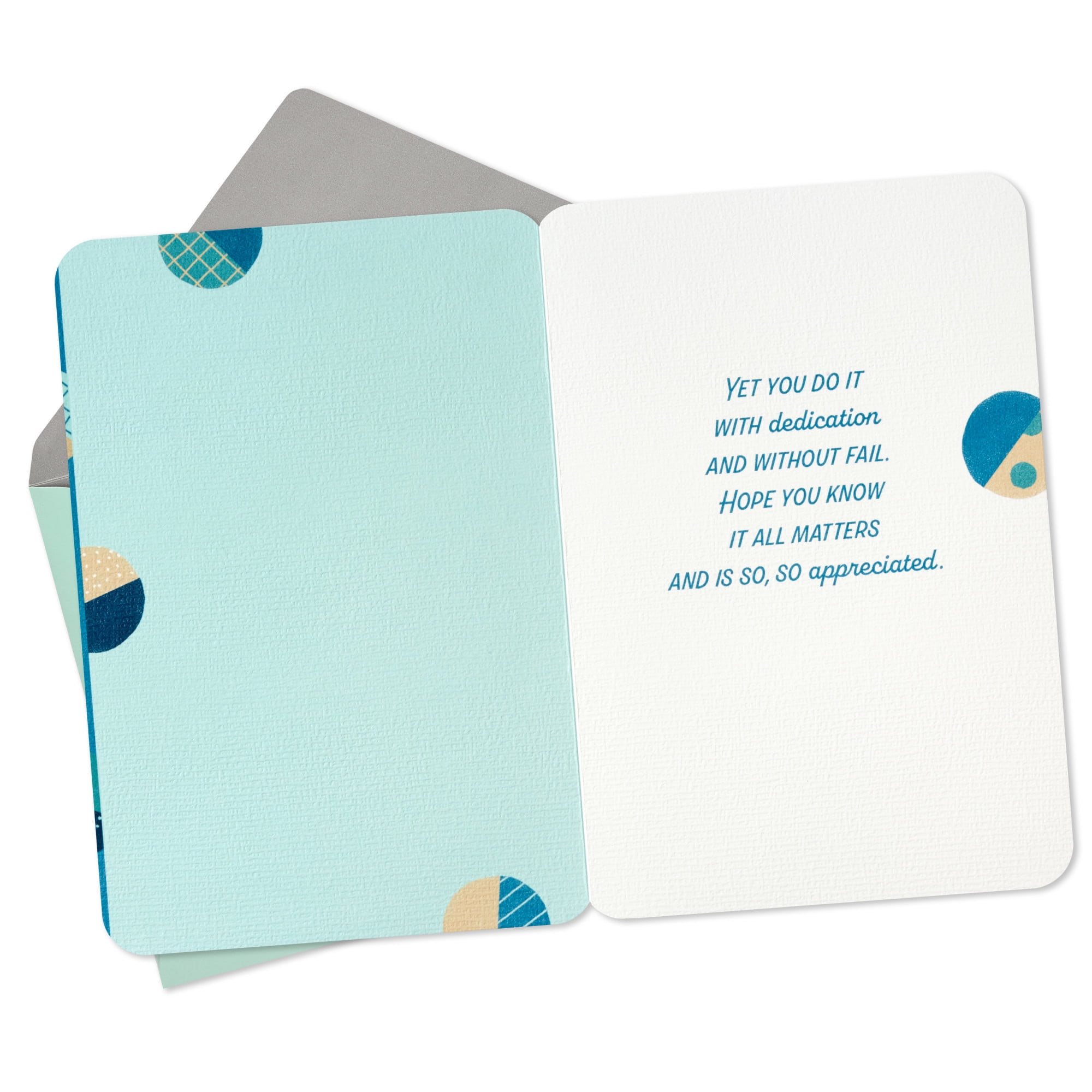 Hallmark Appreciation Card for Caregiver (What You Do To Help Others)