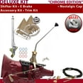 thumbnail image 1 of American Shifter  TH200 Shifter Kit Chrome 12 in. E Brake Cable Clevis Trim Kit for F1907, 1 of 1