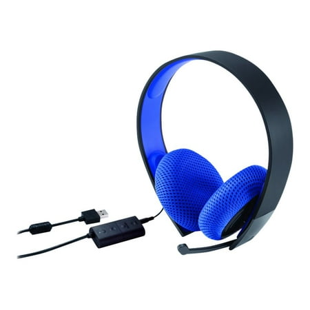 PS4 - Headset - Wired - Silver Wired Headset (Sony)