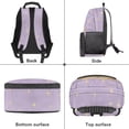 thumbnail image 5 of KUIFORTI Cute Sleeping Capybara Mushroom Print Kids Backpack Large Capacity with Comfortable Adjustable Straps for Elementary Middle Girls Back to School Essentials, 5 of 7