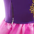 thumbnail image 5 of Raqunzel Princess Dress for Girls Halloween Christmas Cosplay Dress Up, 5 of 7