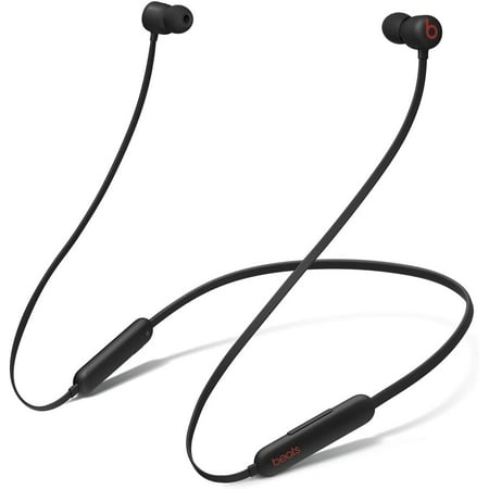 Restored Beats Flex Wireless Earbuds - W1 Chip, Magnetic Earphones, Class 1 Bluetooth, 12 Hours of Listening Time, Built-In Microphone - (Beats Black) (Refurbished)