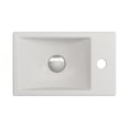 thumbnail image 4 of BOCCHI 1419-002-0126 Fireclay Sink 1-hole Right Side Faucet Deck in Matte White, 4 of 6