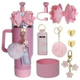 thumbnail image 1 of Flower Themed Accessory Set Includes Eight Pieces Designed Specifically For Enhancing Your Daily Essentials Experience, 1 of 5