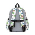 thumbnail image 3 of Dinosaur Pattern Cute School Backpack with Padded Back and Adjustable Shoulder Straps 13.4"x11"x4.7", 3 of 5