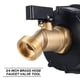 thumbnail image 3 of Adaptador de tanque IBC Uxcell de 275-330 galones, rosca fina de 3/4", válvula de grifo de latón de 2.44", 3 of 7