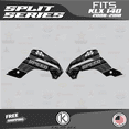 thumbnail image 4 of Kalair GFX Graphics Kit for Kawasaki KLX140 (2008-2018) Split Series, 4 of 5