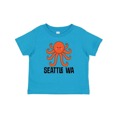 

Inktastic Seattle Octopus Washington Vacation Gift Baby Boy or Baby Girl T-Shirt