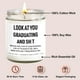 thumbnail image 2 of Candle Younift, divertido regalo de graduación de 2025, lavanda y vainilla, 2 of 7