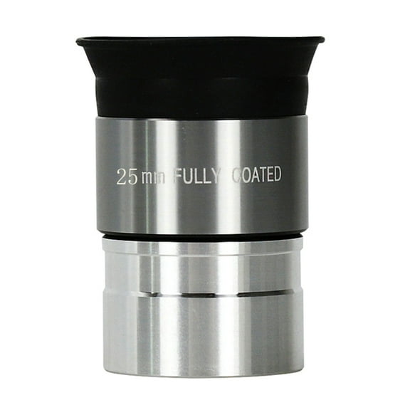 25mm 1.25inch Eyepiece with Wide Field View for Easy Astronomical Object Location Amateur and Professional Use